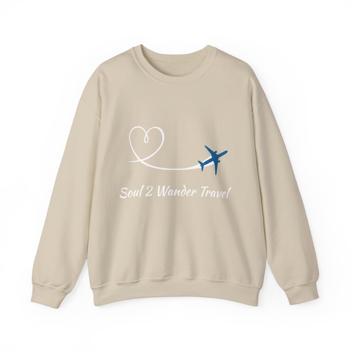"Wanderlust Logo" Unisex Heavy Blend™ Crewneck Sweatshirt