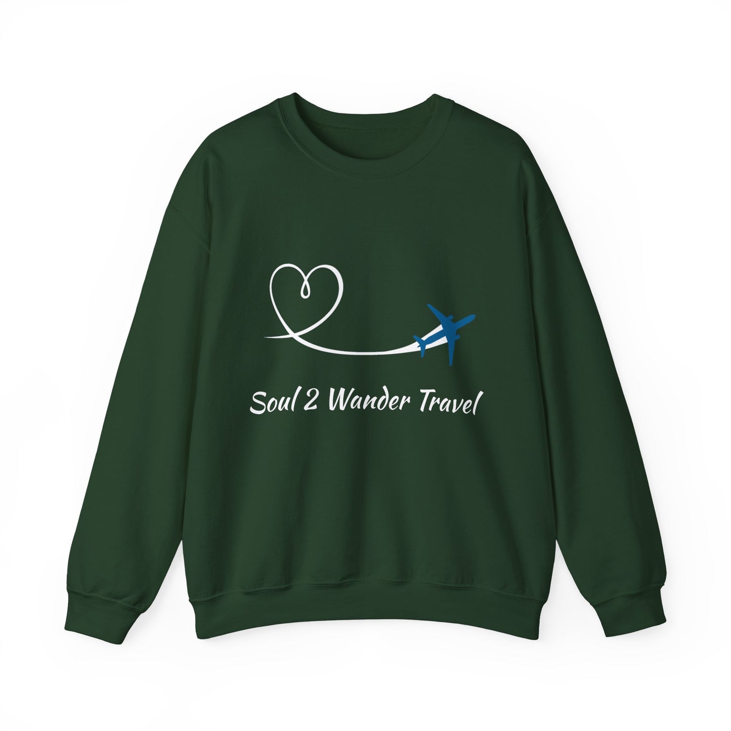 "Wanderlust Logo" Unisex Heavy Blend™ Crewneck Sweatshirt