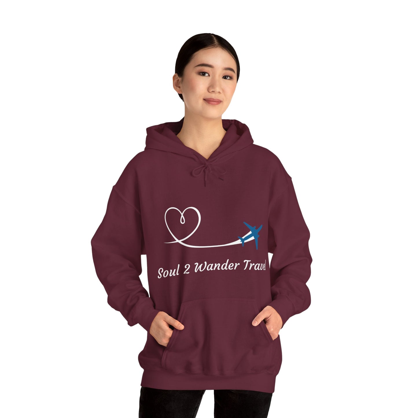 "Wanderlust Hoodie" Unisex Heavy Blend™ Hooded Sweatshirt