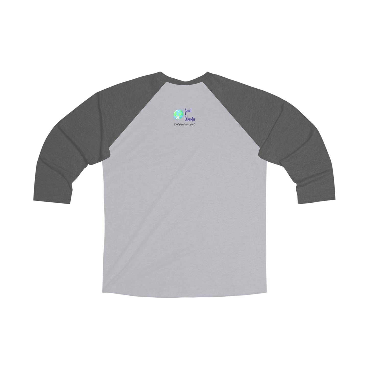 "Mood 24:7" Unisex Tri-Blend 3\4 Raglan Tee
