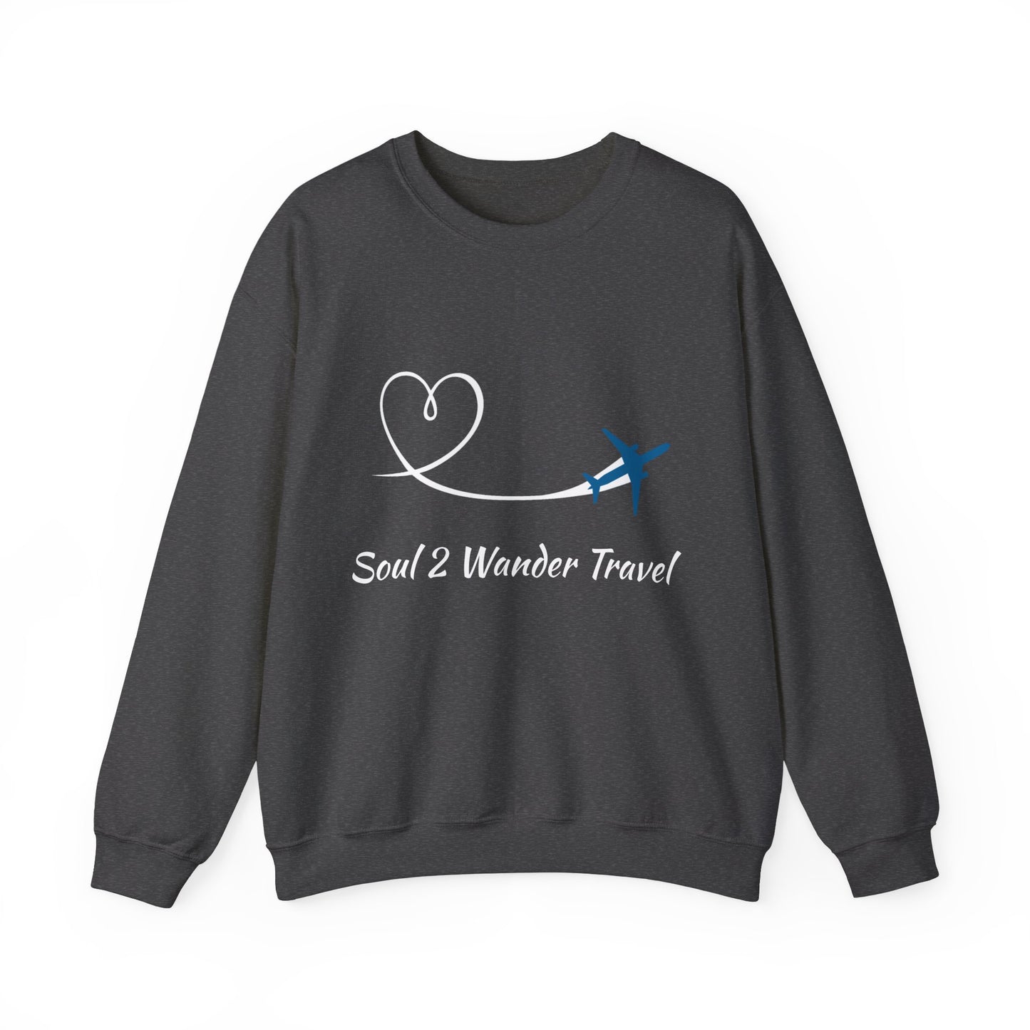 "Wanderlust Logo" Unisex Heavy Blend™ Crewneck Sweatshirt
