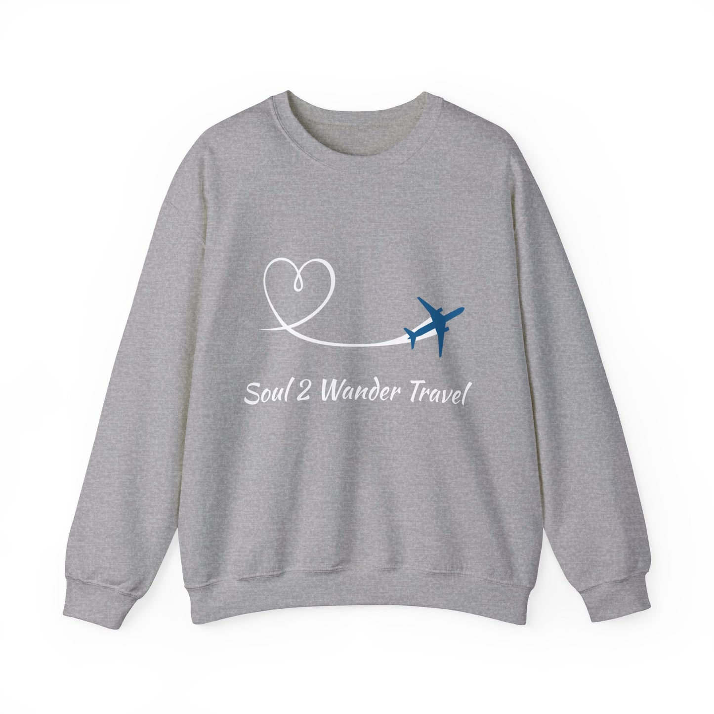 "Wanderlust Logo" Unisex Heavy Blend™ Crewneck Sweatshirt