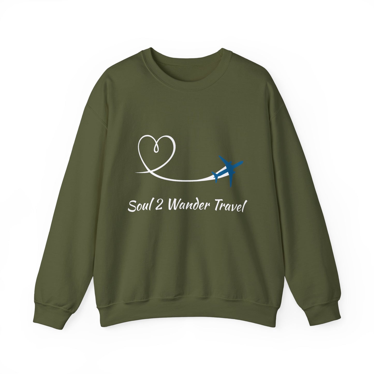 "Wanderlust Logo" Unisex Heavy Blend™ Crewneck Sweatshirt