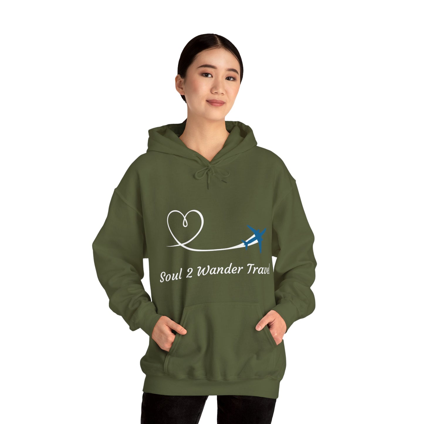 "Wanderlust Hoodie" Unisex Heavy Blend™ Hooded Sweatshirt