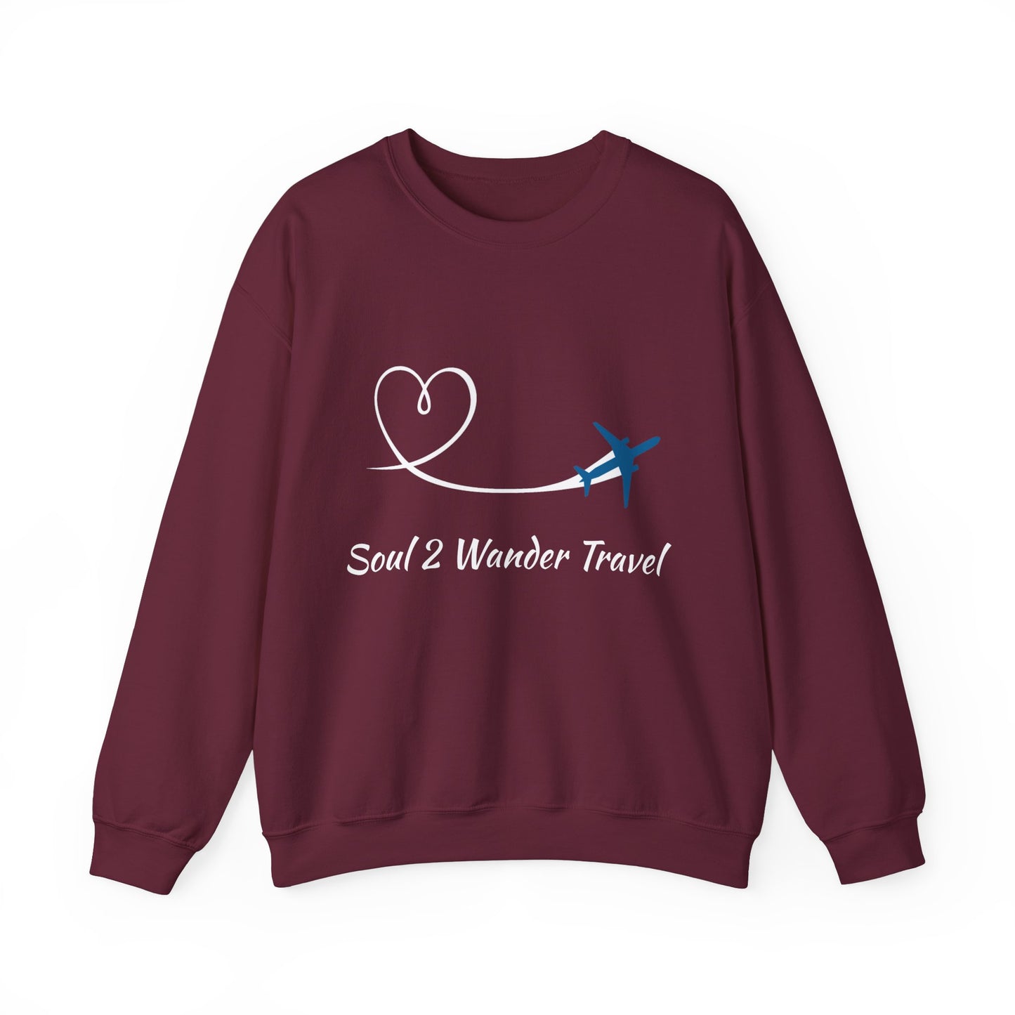 "Wanderlust Logo" Unisex Heavy Blend™ Crewneck Sweatshirt